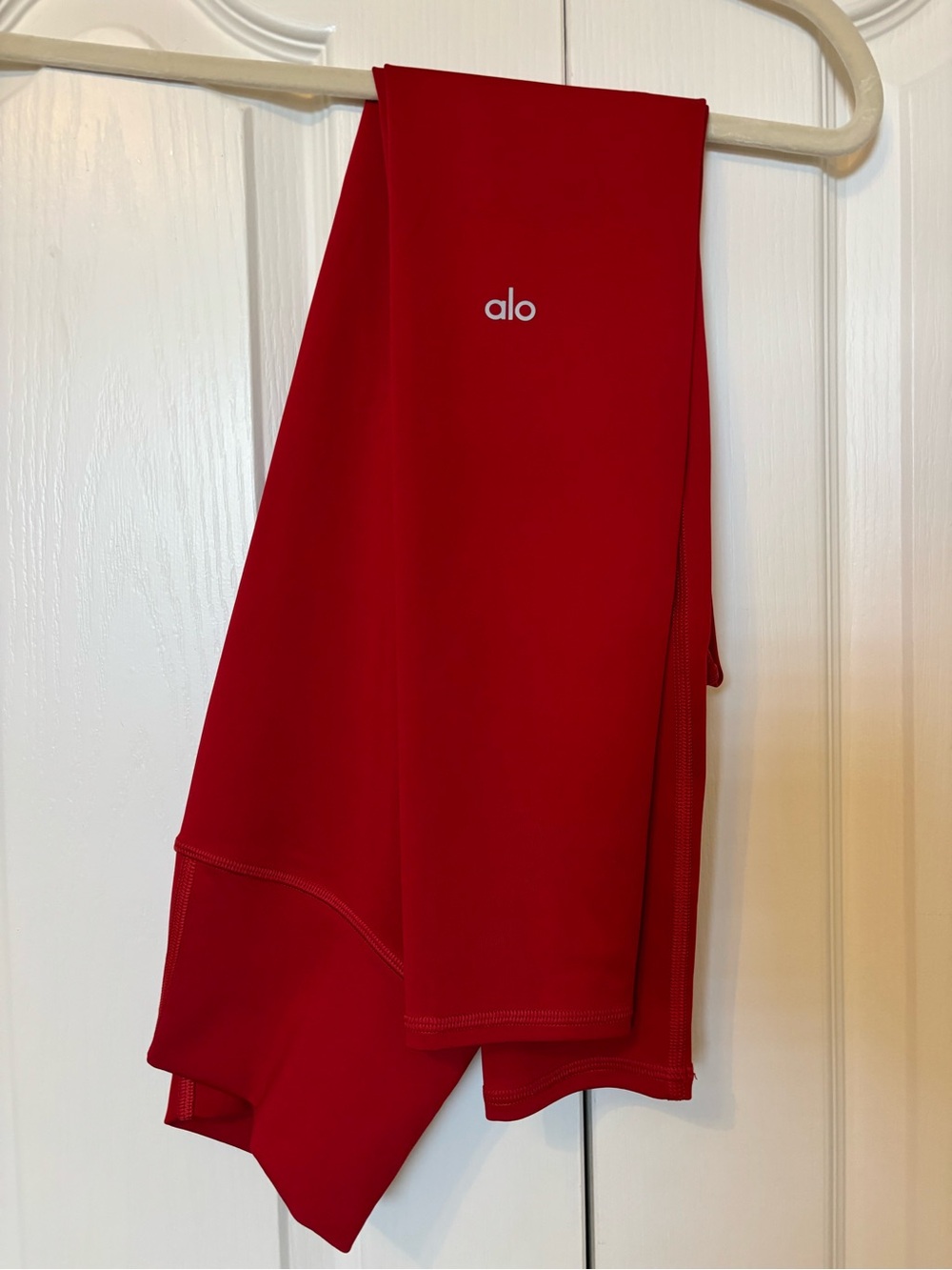 ALO Yoga High Waist Airlift Leggings in Classic Red